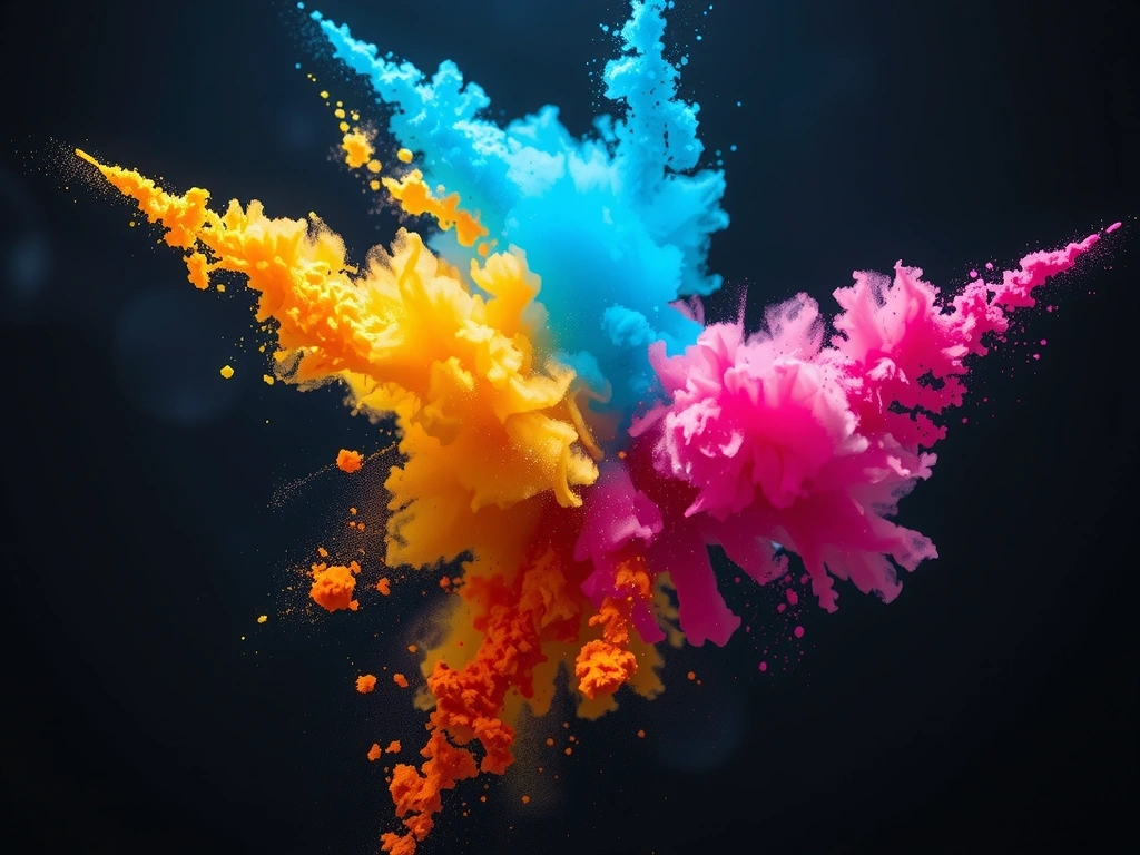 Explosión Partículas